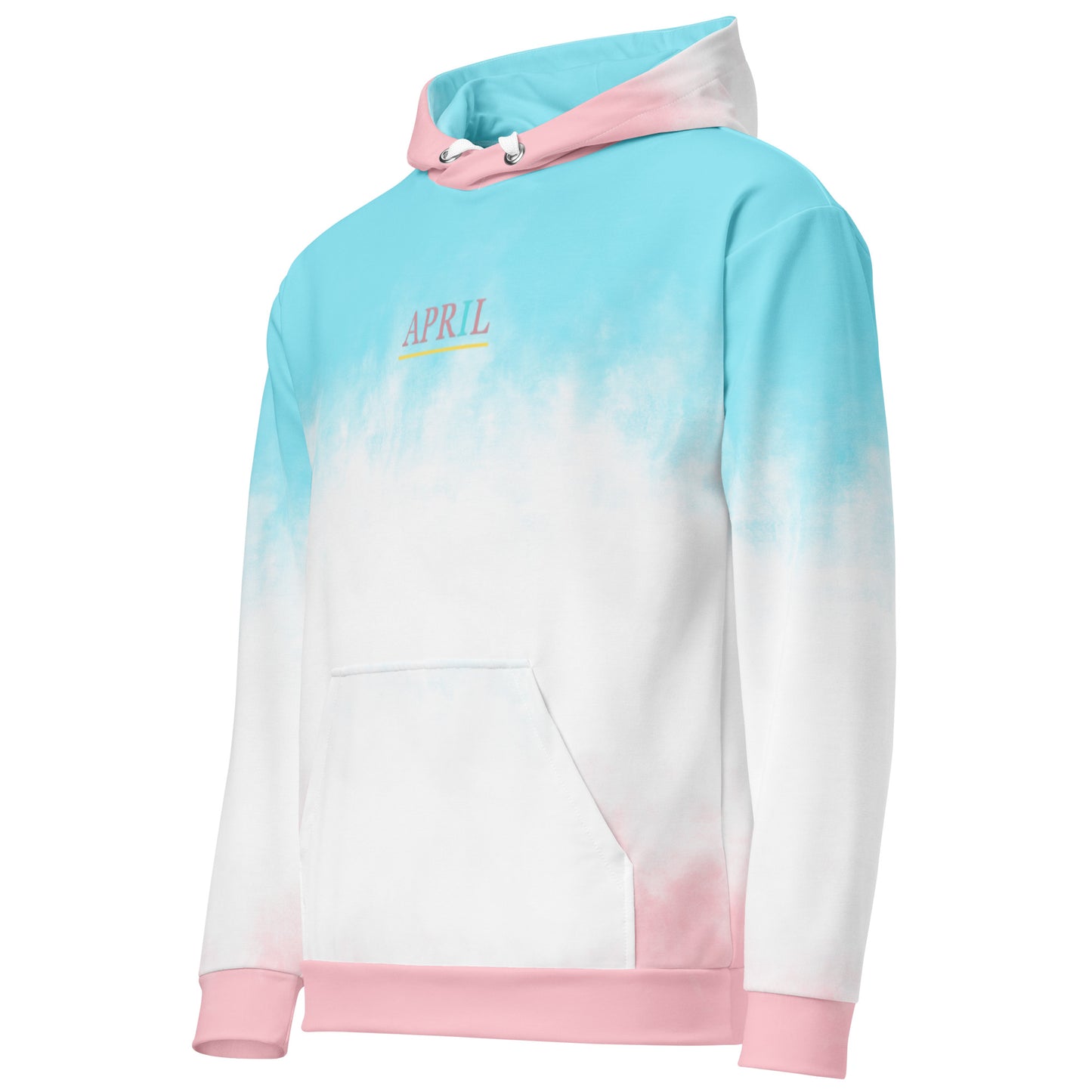 April Apparel Underline Cotton Candy Hoodie