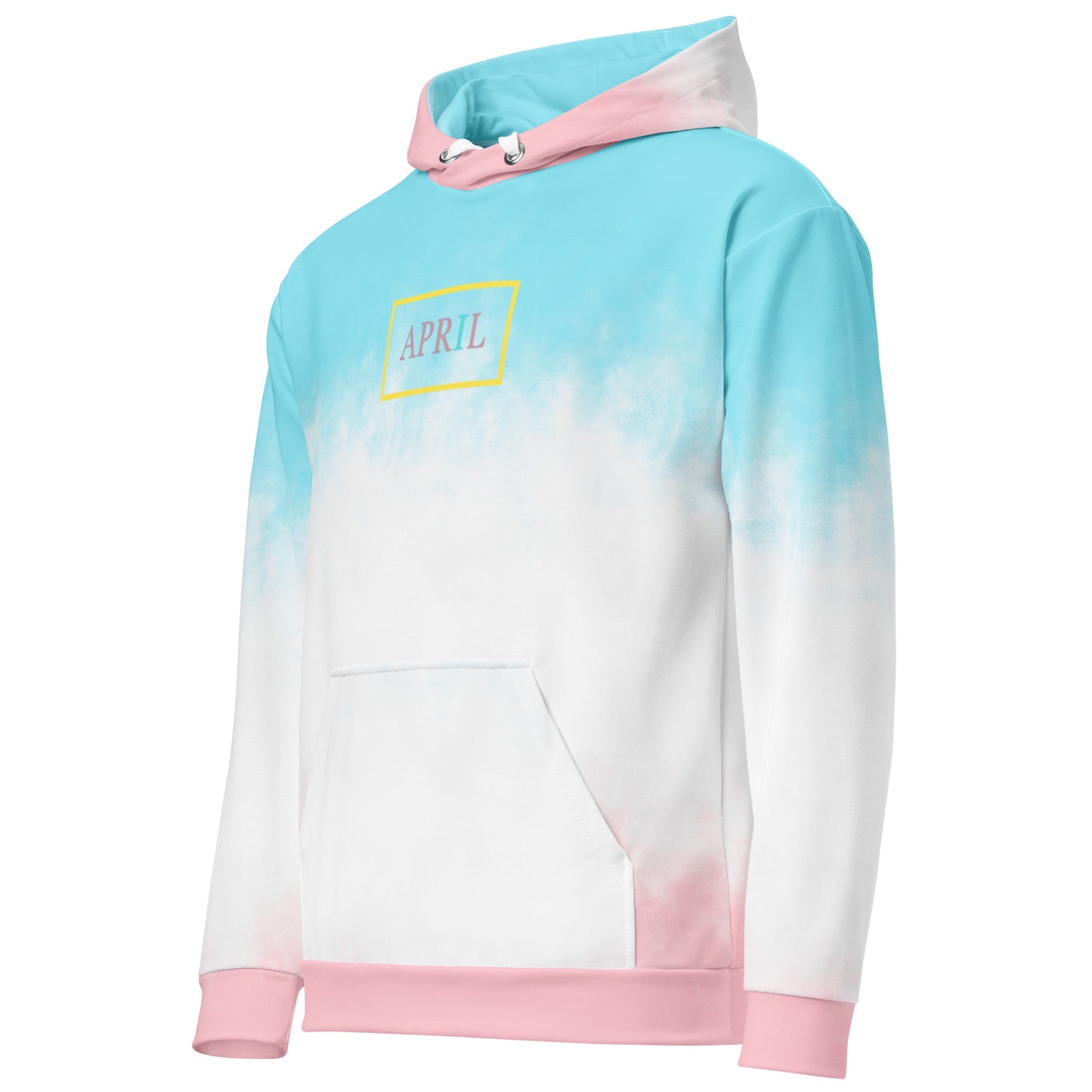 Cotton Candy Unisex Hoodie - Square Around Logo Edition