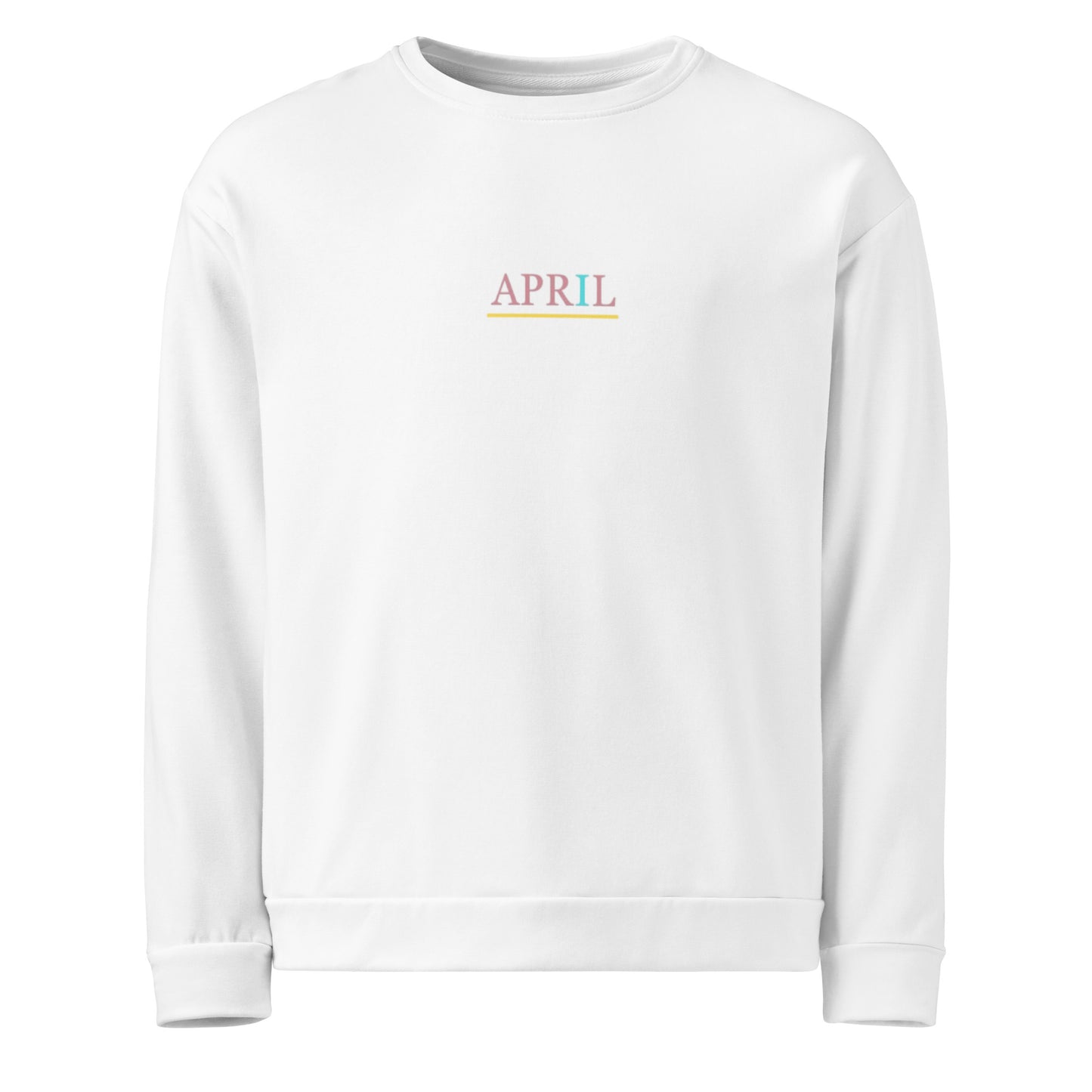 White Unisex Sweatshirt - Underscore Logo Edition